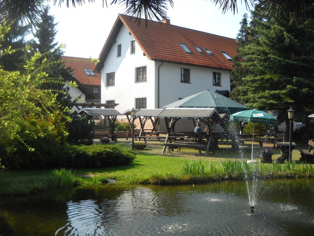 Hotel-Pension Flechsig Hartmannsdorf bei Kirchberg Dış mekan fotoğraf